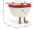 Jellycat Amuseables Ramen Plush Toy, 6.5 inches