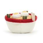 Jellycat Amuseables Ramen Plush Toy, 6.5 inches
