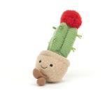 Jellycat Potted Moon Cactus Plush Toy, 8 inches