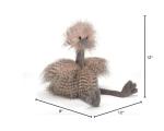 Jellycat Odette Ostrich Plush Toy - 17 Inches