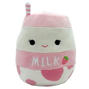 Amelie Strawberry Pink Milk Squishmallow Plush Toy
