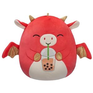 12-Inch Baiden Red Dragon Squishmallow Plush