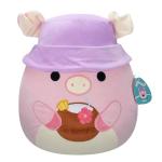 16in Peter The Pig Squishmallow with Bucket Hat