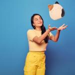 Squishmallows 14-Inch Cam Calico Cat Plush Toy