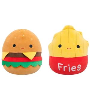 Squishmallows FlipAMallows Cheeseburger and Fries Plush