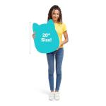 20-Inch Diane Peach Bigfoot Squishmallow Plush Toy