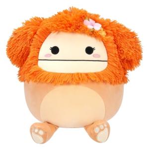 Squishmallows 12-Inch Shasta Peach Bigfoot Plush