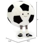 Jellycat Soccer Ball Plush Toy, 12 Inches