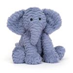 Jellycat Fuddlewuddle Elephant Plush Toy, 9 Inches