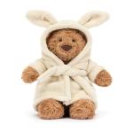 Jellycat Bartholomew Bear in Bathrobe Plush Toy