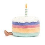 Jellycat Rainbow Birthday Cake Plush Toy 10