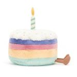 Jellycat Rainbow Birthday Cake Plush Toy 10