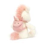 Jellycat Unicorn Backpack Plush Toy - 8.5