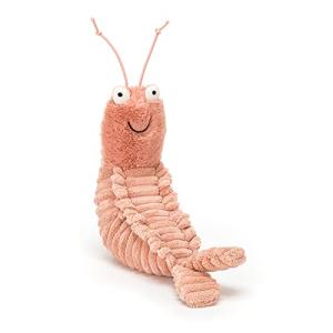 Jellycat Sheldon Shrimp Plush Toy - 8.5 Inches