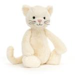 Jellycat Bashful Cream Kitten Plush Toy - 12