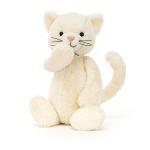 Jellycat Bashful Cream Kitten Plush Toy - 12