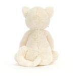 Jellycat Bashful Cream Kitten Plush Toy - 12