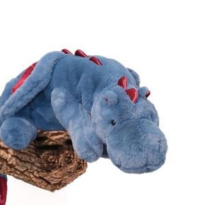 Cute Blue Weighted Plush Dragon Stuffed Toy