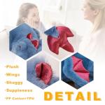 Cute Blue Weighted Plush Dragon Stuffed Toy