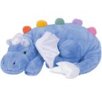 Cute 37in Sky Blue Dragon Plush Toy