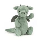 Jellycat Medium Bashful Dragon Plush Toy