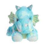 Aurora Sprinkles Dragon Stuffed Animal - Blue 7 Inches