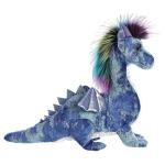 Aurora® Zion Dragon™ Plush Toy - 17 Inches Blue