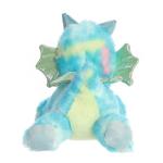 Aurora Sprinkles Dragon Stuffed Animal - Blue 7 Inches