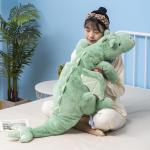 Giant Green Dragon Plush Toy - 51.2 Inches
