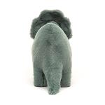 Jellycat Fossilly Triceratops Plush Toy, 11.5 inches