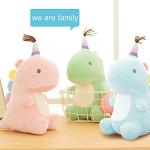 Cute Green Dinosaur Plush Toy for Kids