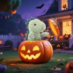 Matcha Dinosaur Plush Toy - 8.5 Inches