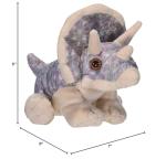 Triceratops Plush Dinosaur Stuffed Animal 8