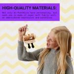 Funny Potato Punchkins Bag Keychain Plush Toy