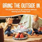 HUNIIHOME Kids Plush Campfire Play Set