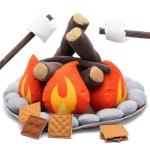 HUNIIHOME Kids Plush Campfire Play Set