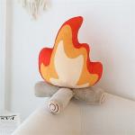 Weighted Plush Campfire Toy for Cozy Decor