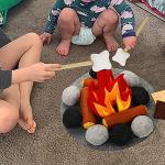 23-Piece Kids Plush Campfire Play Set