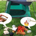 23-Piece Kids Plush Campfire Play Set