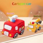 Cute Fire Truck Plush Toy for Kids