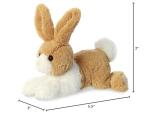 Aurora Flopsie Dutch Rabbit Stuffed Animal - Tan