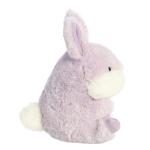 Aurora Round Rolly Pet Bunny Lavender Plush Toy