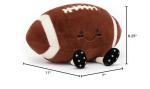 Jellycat Amuseables Football Plush Toy, 11 Inches