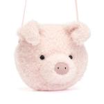 Jellycat Little Pig Plush Crossbody Bag