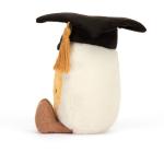 Jellycat Boiled Egg Graduate Plush Toy, 5.5 inches