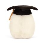 Jellycat Boiled Egg Graduate Plush Toy, 5.5 inches