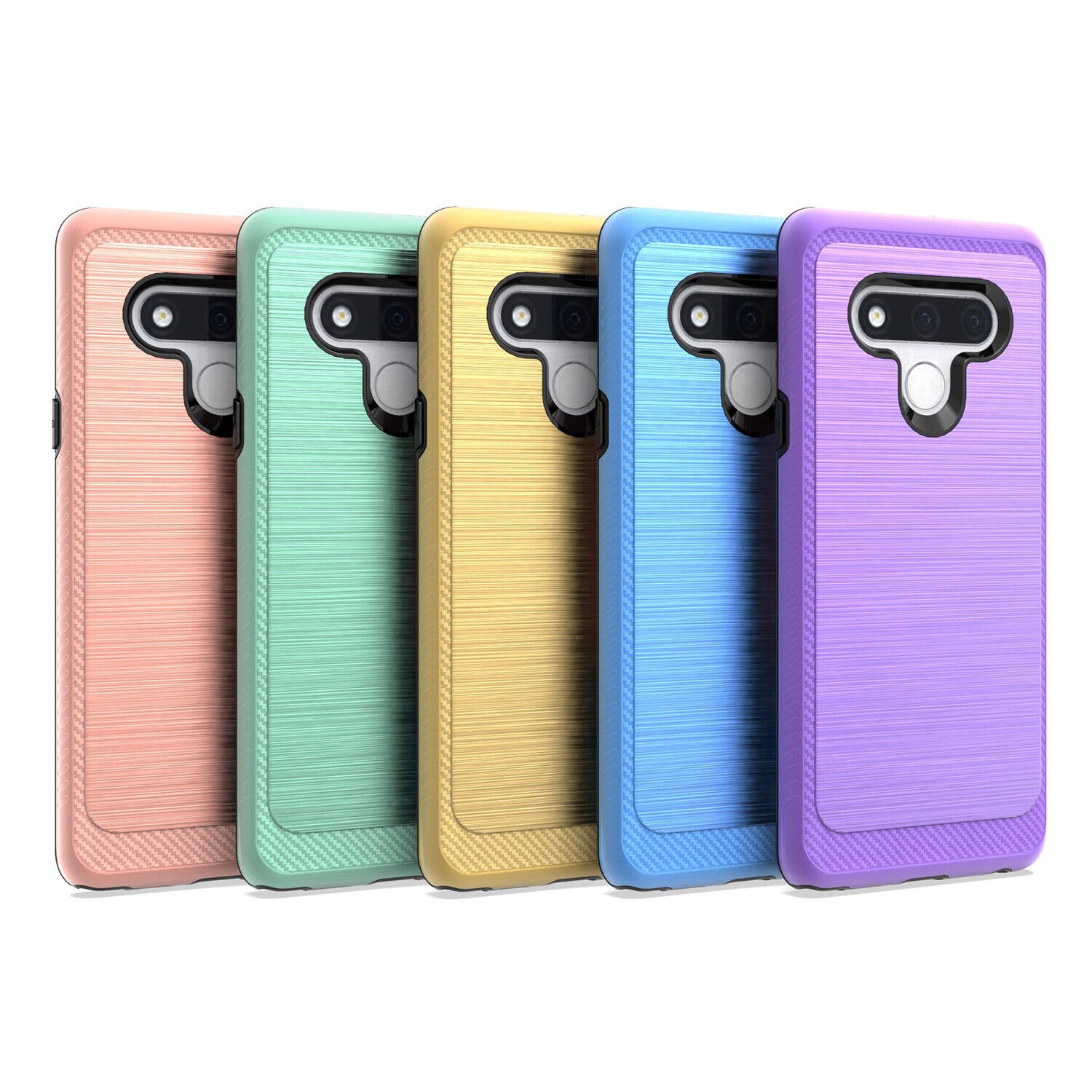 LG Stylo 6 Slim Shockproof Cover + Glass Protector