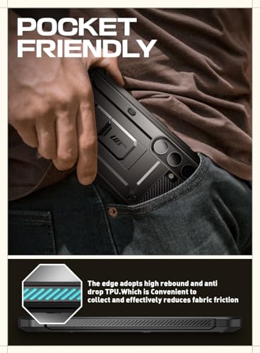 Samsung Galaxy S24 SUPCASE Heavy Duty Rugged Kickstand Case