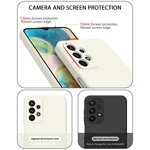 Stylish Slim Liquid Silicone Full-Body Case for Samsung Galaxy A23 4G/5G