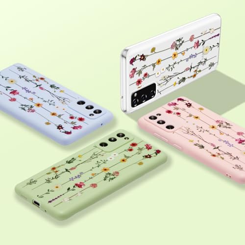 Samsung Galaxy S20 FE 5G Floral Case, Cute Flowers